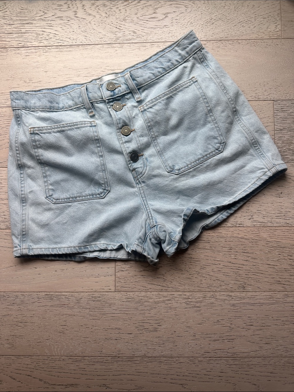 EUC Frame Bardot High-Waist Button-Front Women’s Shorts (Size 30)
